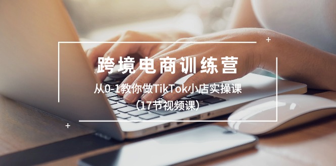 （10946期）跨境电商训练营：从0-1教你做TikTok小店实操课（17节视频课）-泡芙轻资产网创