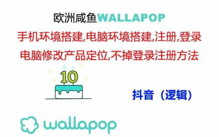 wallapop整套详细闭环流程：最稳定封号率低的一个操作账号的办法-泡芙轻资产网创