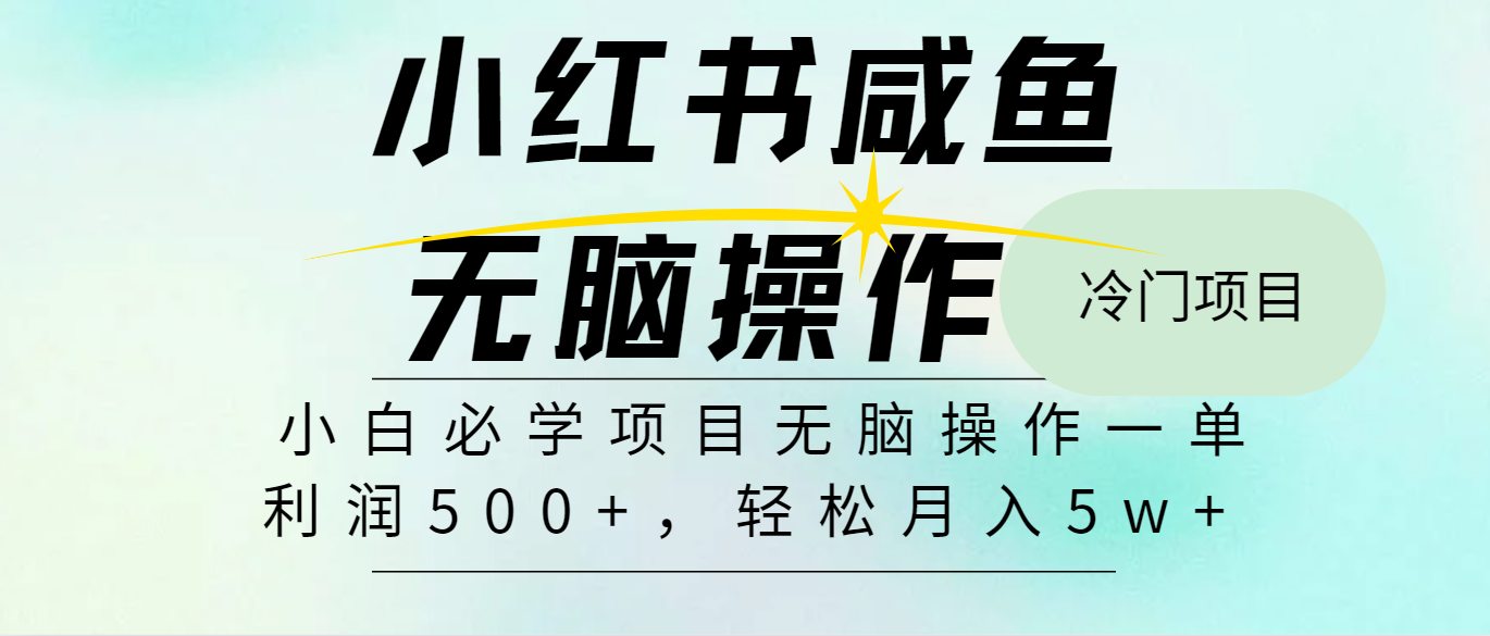 （11888期）2024最热门赚钱暴利手机操作项目，简单无脑操作，每单利润最少500-泡芙轻资产网创