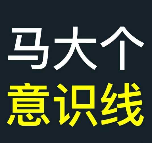 马大个意识线，一门改变人生意识的课程，讲解什么是能力线什么是意识线-泡芙轻资产网创
