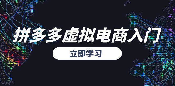 （15158期）拼多多虚拟电商入门，精准选品方法论，无货源模式起盘技巧-泡芙轻资产网创