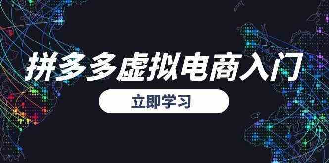 拼多多虚拟电商入门，精准选品方法论，无货源模式起盘技巧-泡芙轻资产网创